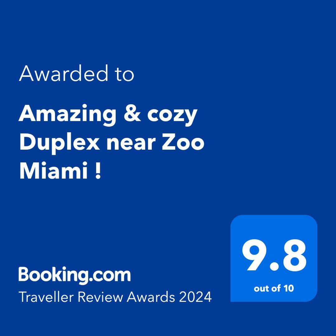 Amazing & Cozy Duplex Near Zoo Miami ! Βίλα Εξωτερικό φωτογραφία